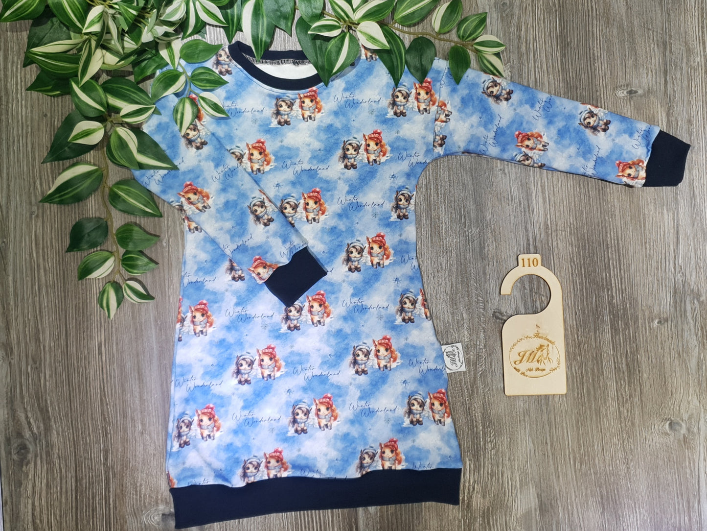 Sofortkauf - Sweatkleid Größe 110
