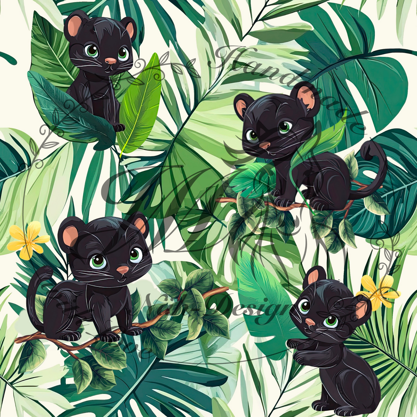 Baby panther - white