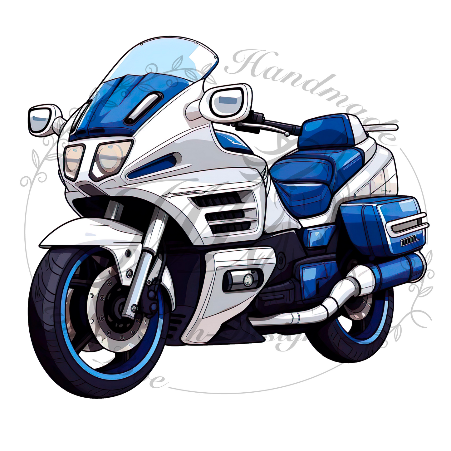 Bügelbild Polizei