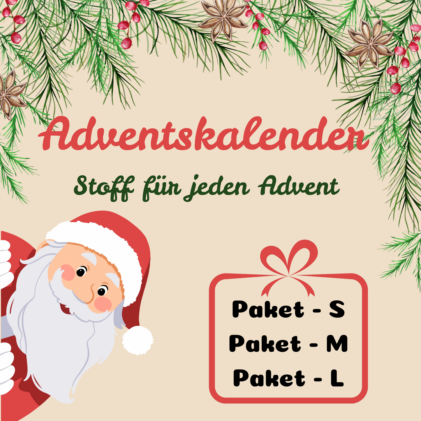 Adventskalender - Stoffe Meterware