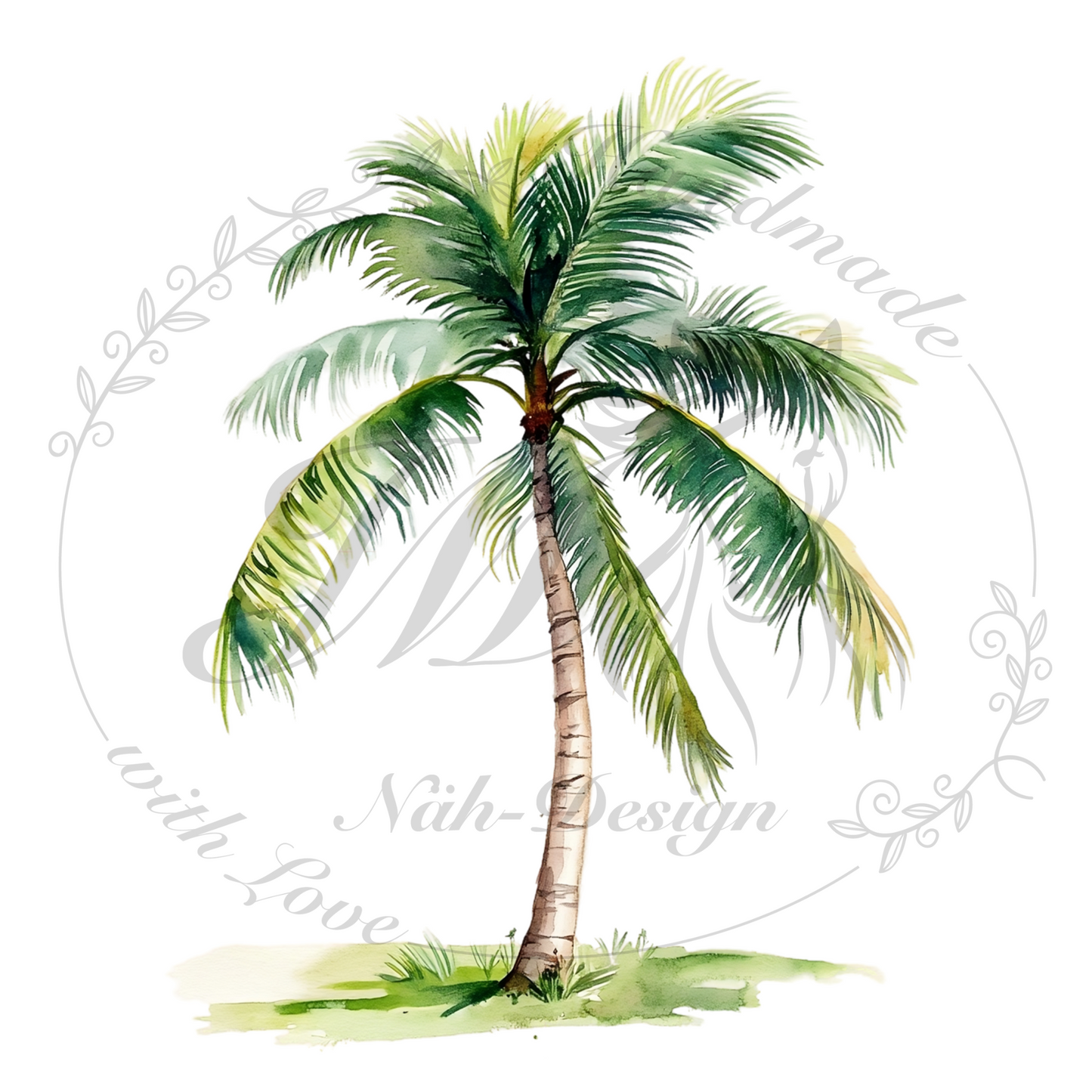 Bügelbild Hawaii Girl