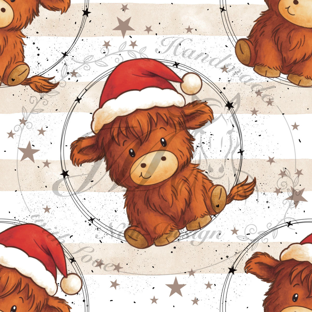 Christmas cow