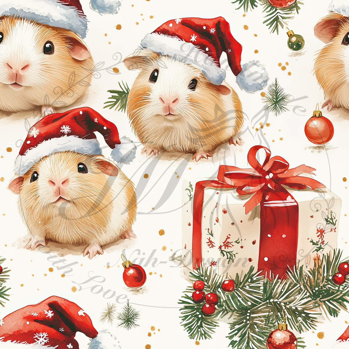 Christmas guinea pig