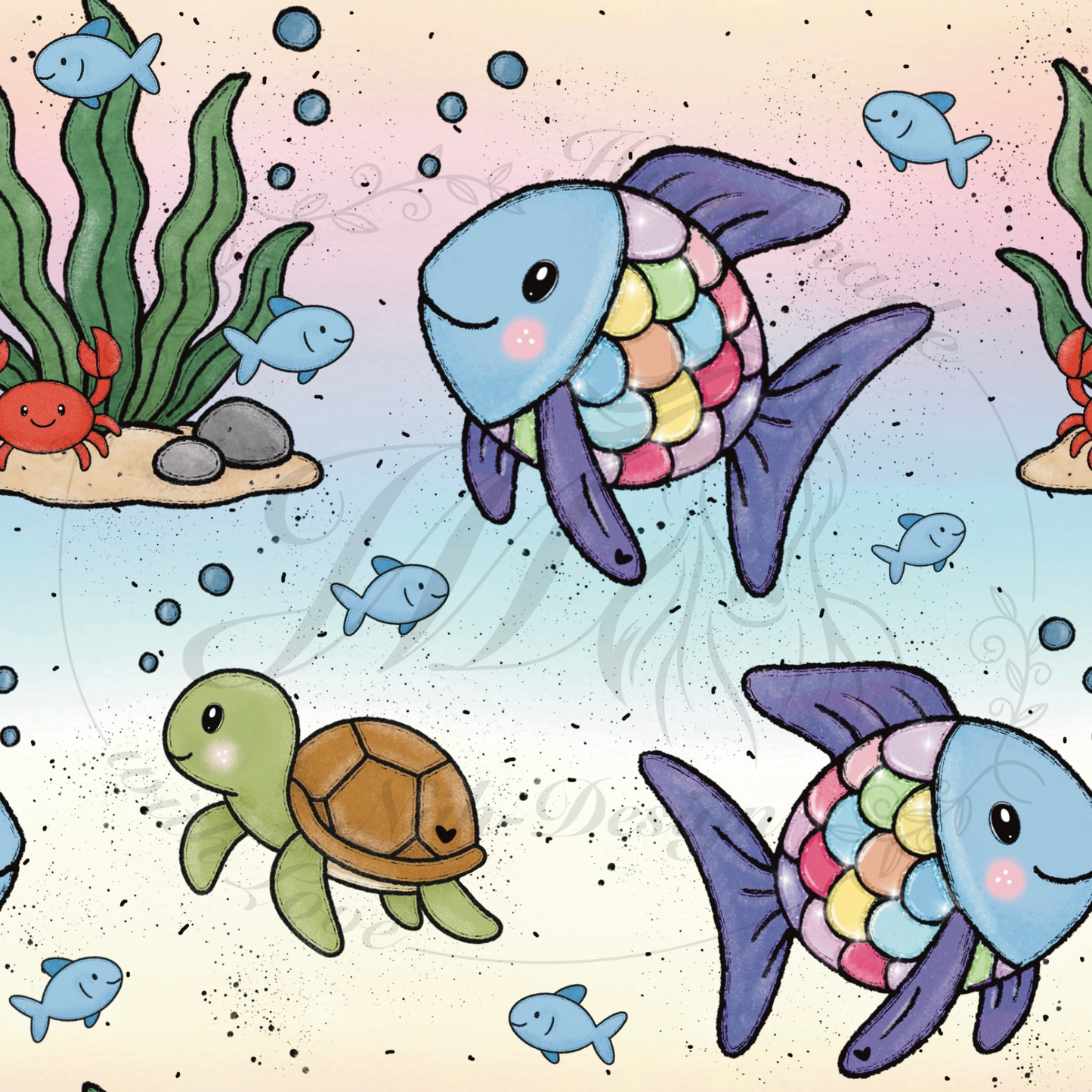 Bunter Fisch