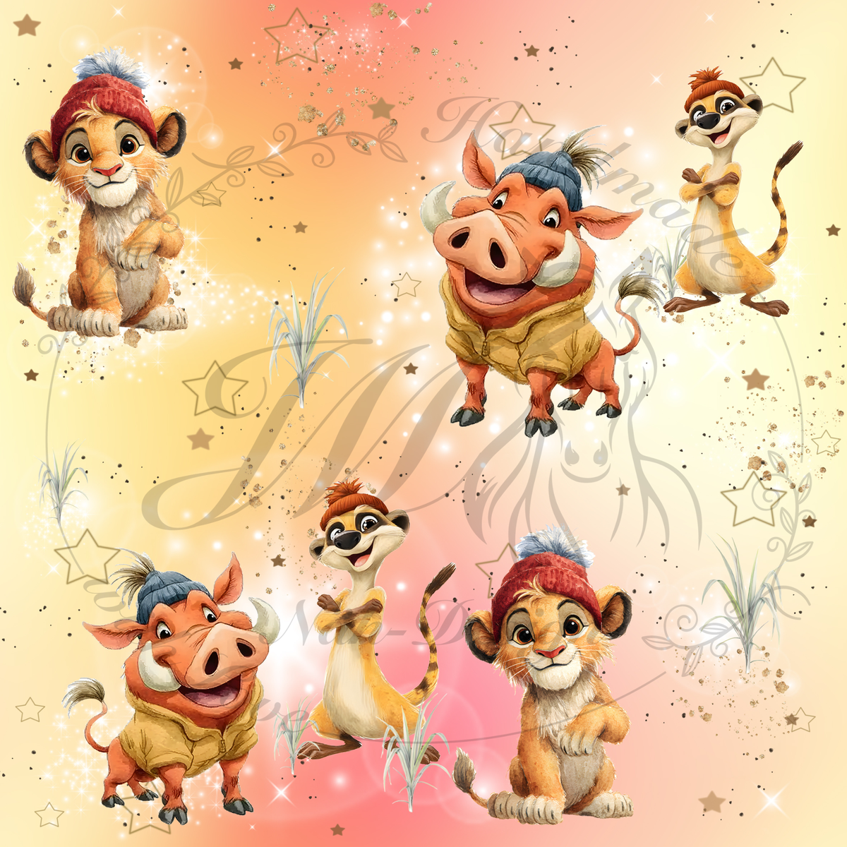 Lion and Friends