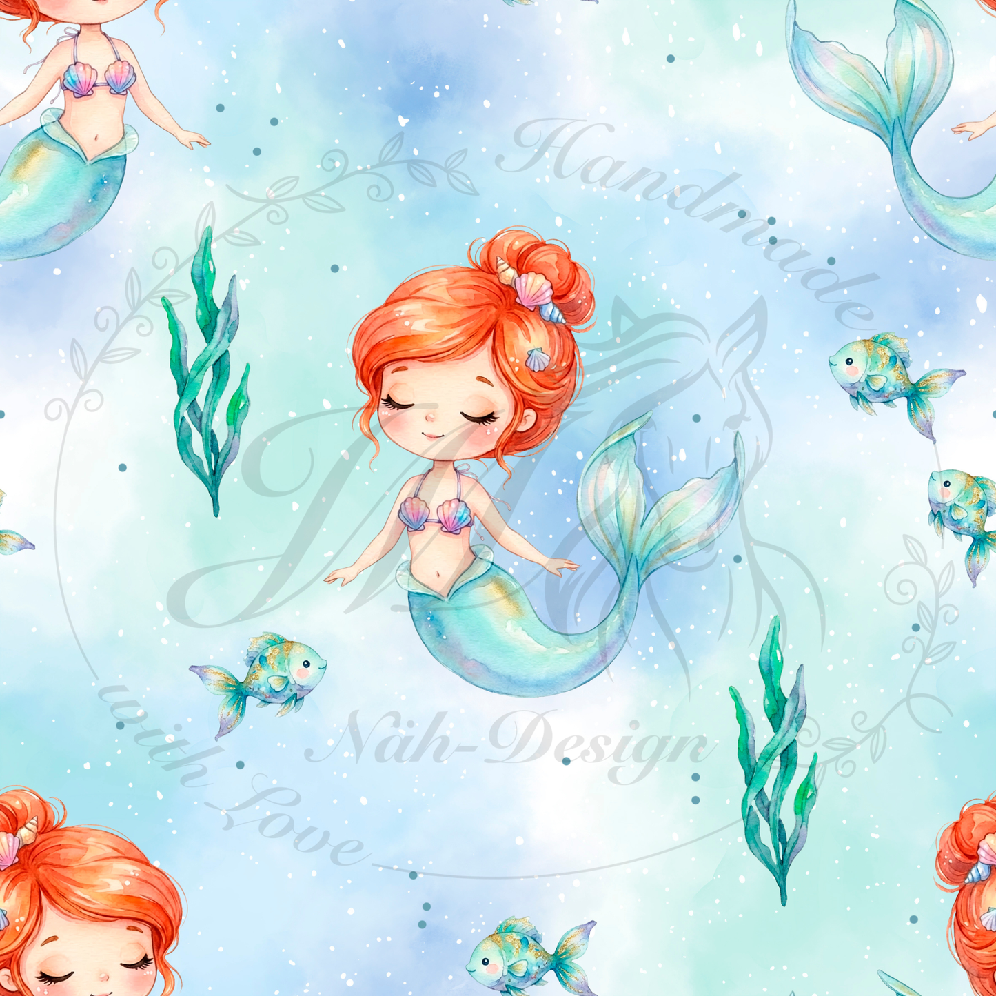 Cute mermaid