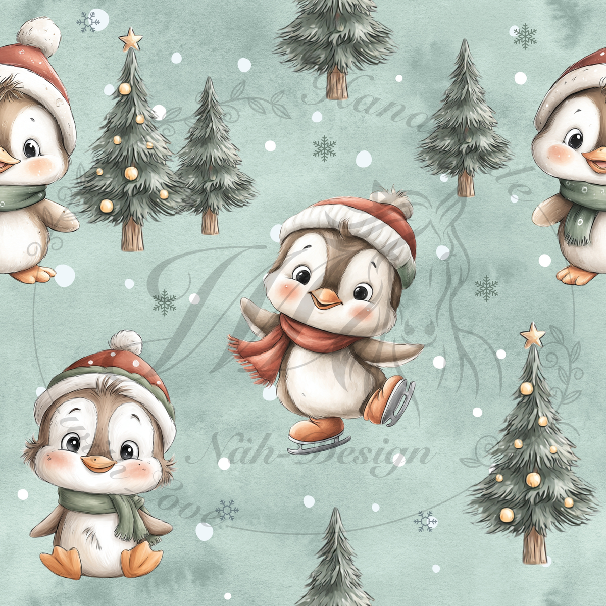 Weihnachtspinguin