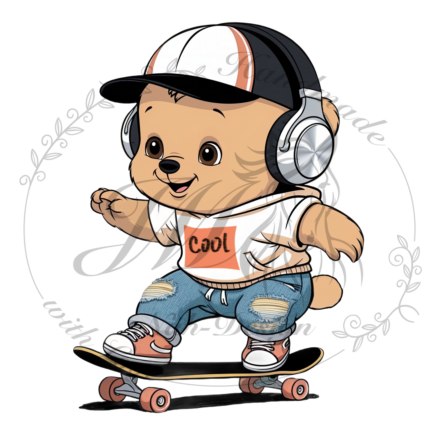 Bügelbild Cool Bears