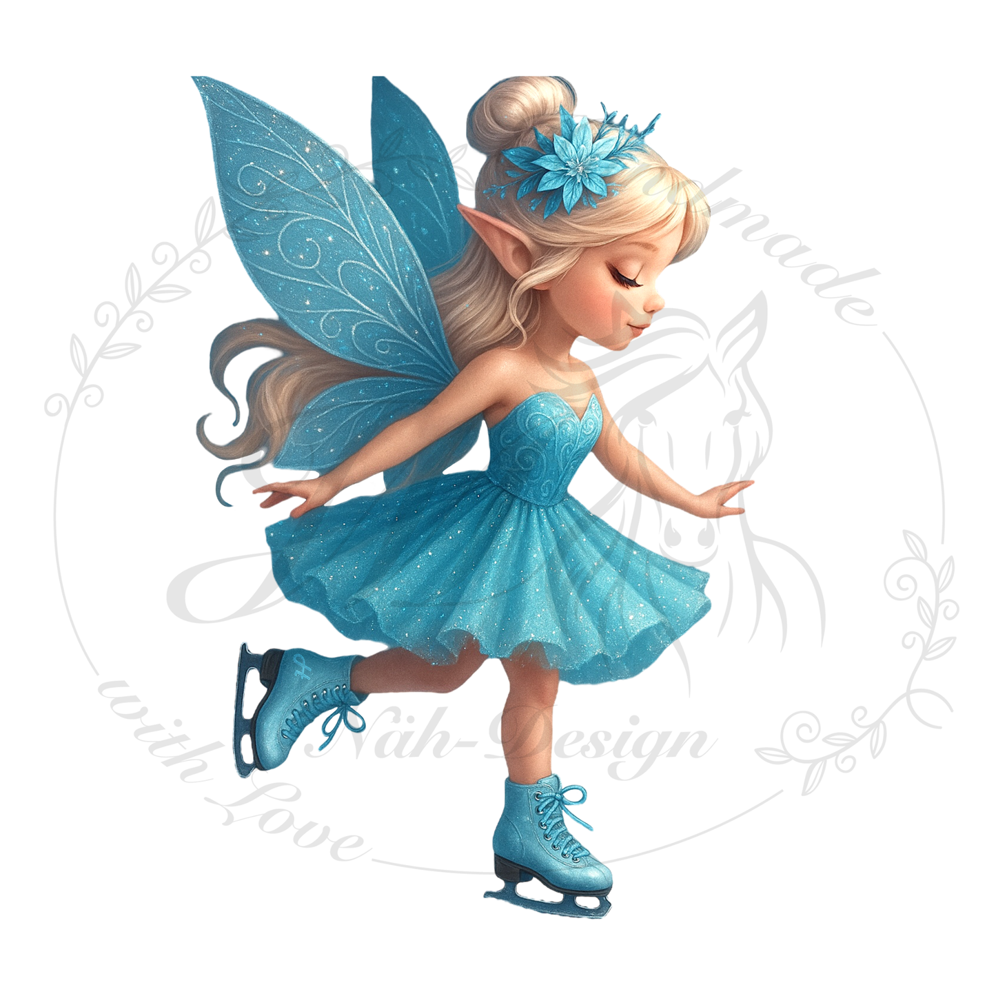 Bügelbild Eisfeen-Tanz