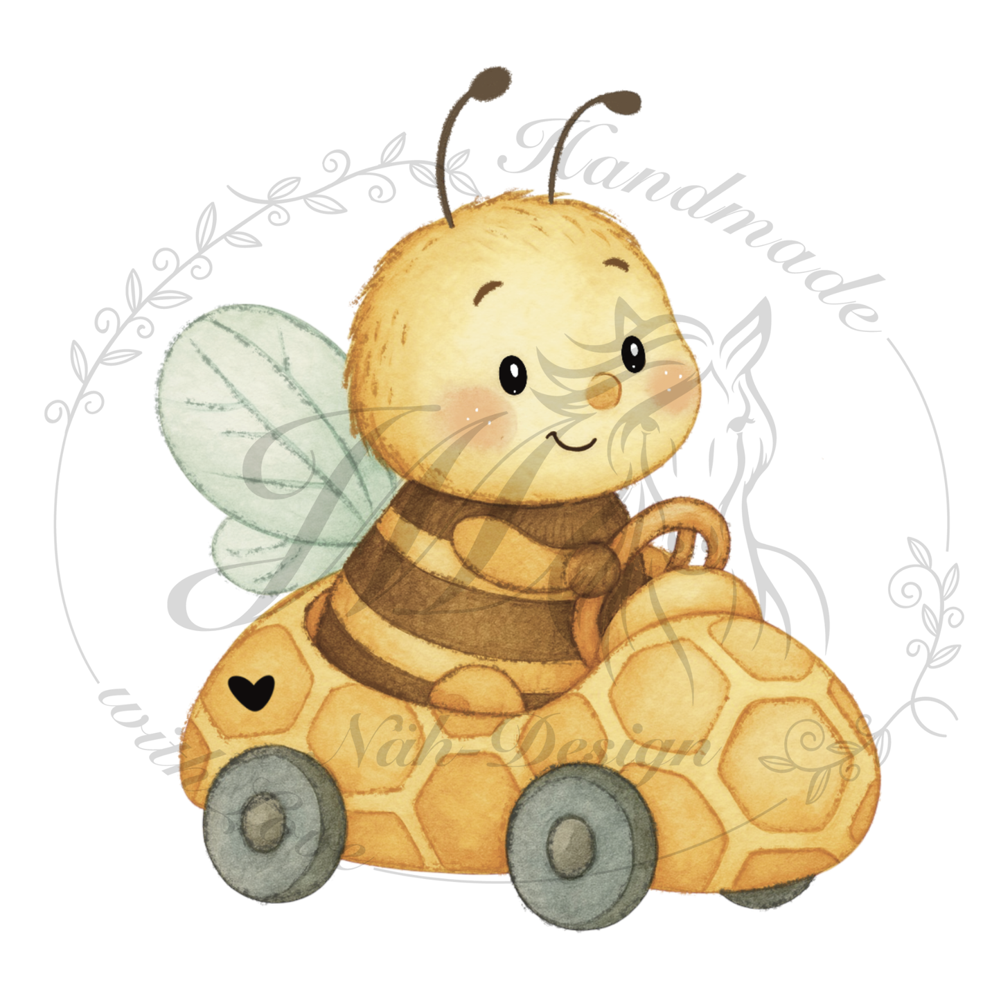 Bügelbild Bienenwelt