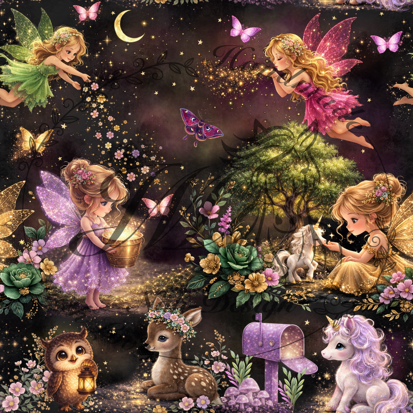 Shimmery forest