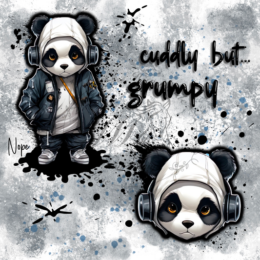 Grumpy Panda