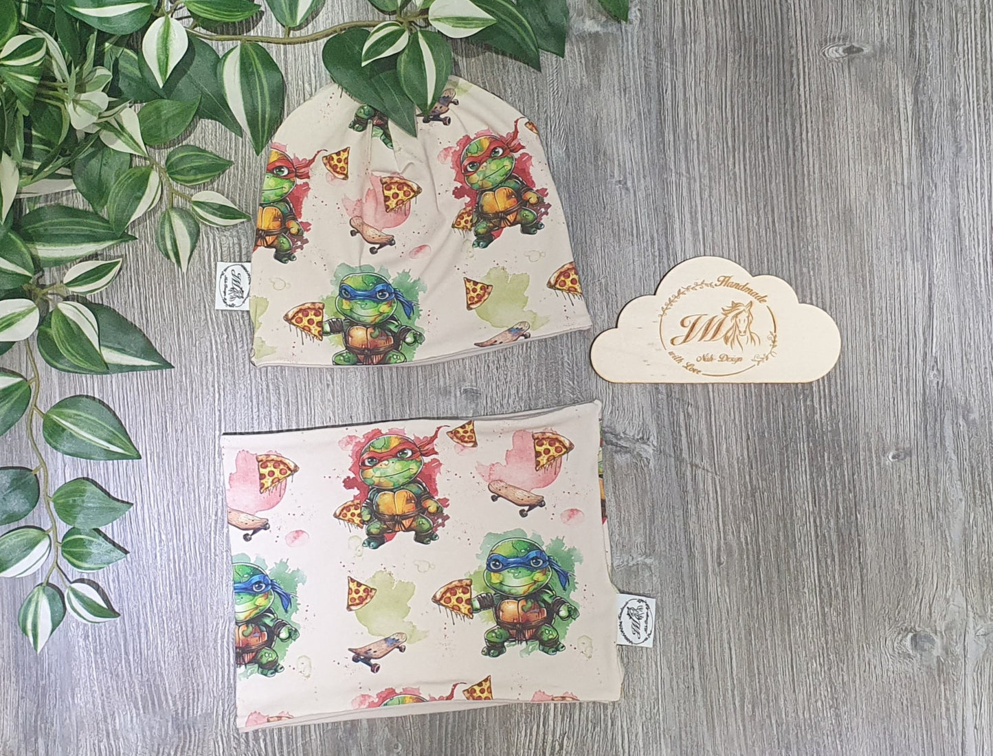 Sofortkauf - Set: Beanie und Loop KU 52 - 55