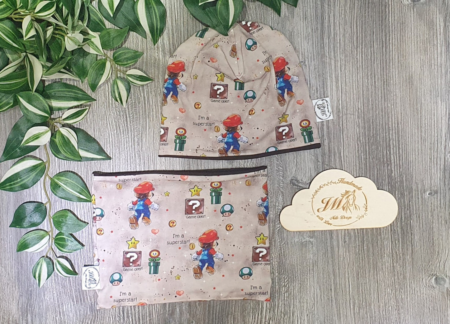 Sofortkauf - Set: Beanie und Loop KU 52 - 55