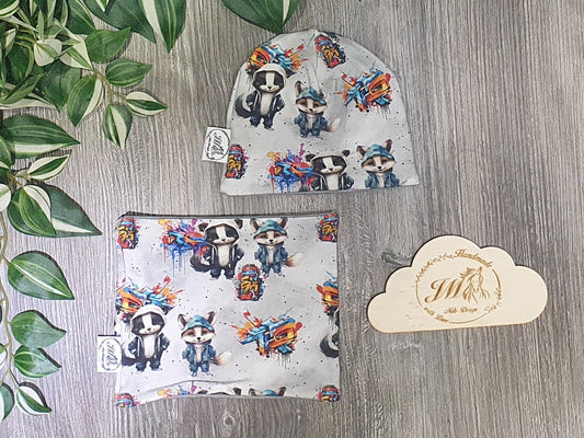 Sofortkauf - Set: Beanie und Loop KU 43 - 45