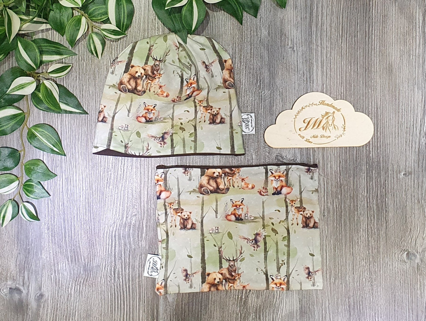 Sofortkauf - Set: Beanie und Loop KU 52 - 55