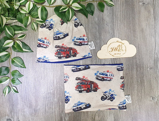 Sofortkauf - Set: Beanie und Loop KU 52 - 55