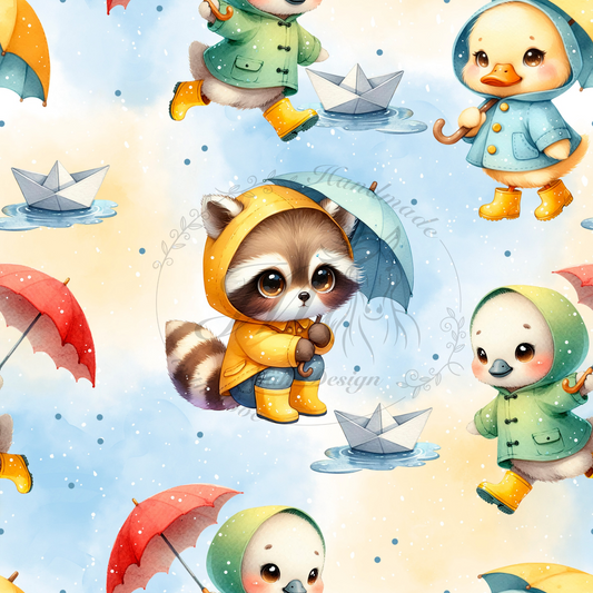 Regenspaziergang & Pfützenspaß