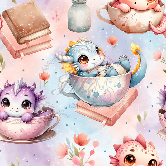 Tea time dragons