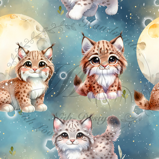 Lynx Moon - Smoky blue
