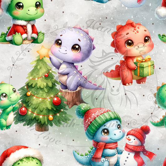 Christmas dinos