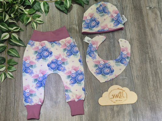 Sofortkauf - Set: Pumphose Größe 80 + Beanie KU 46 - 48 und Halstuch