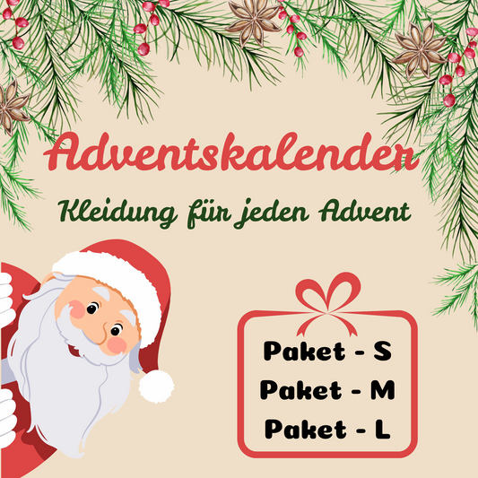 Adventskalender - Kleidung