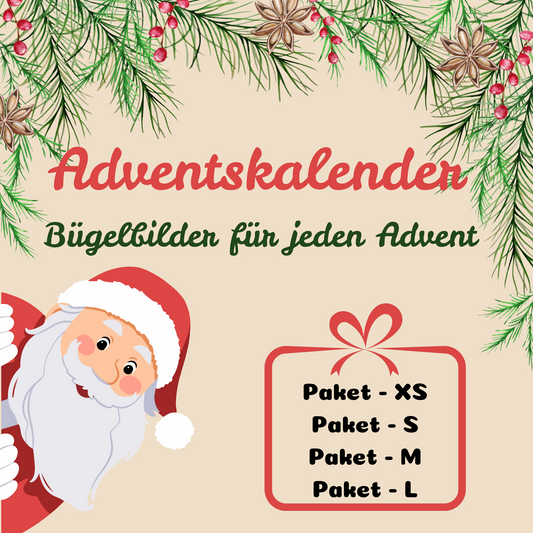 Adventskalender - Bügelbilder