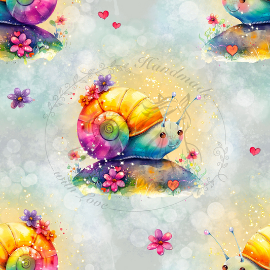 Colorful snail