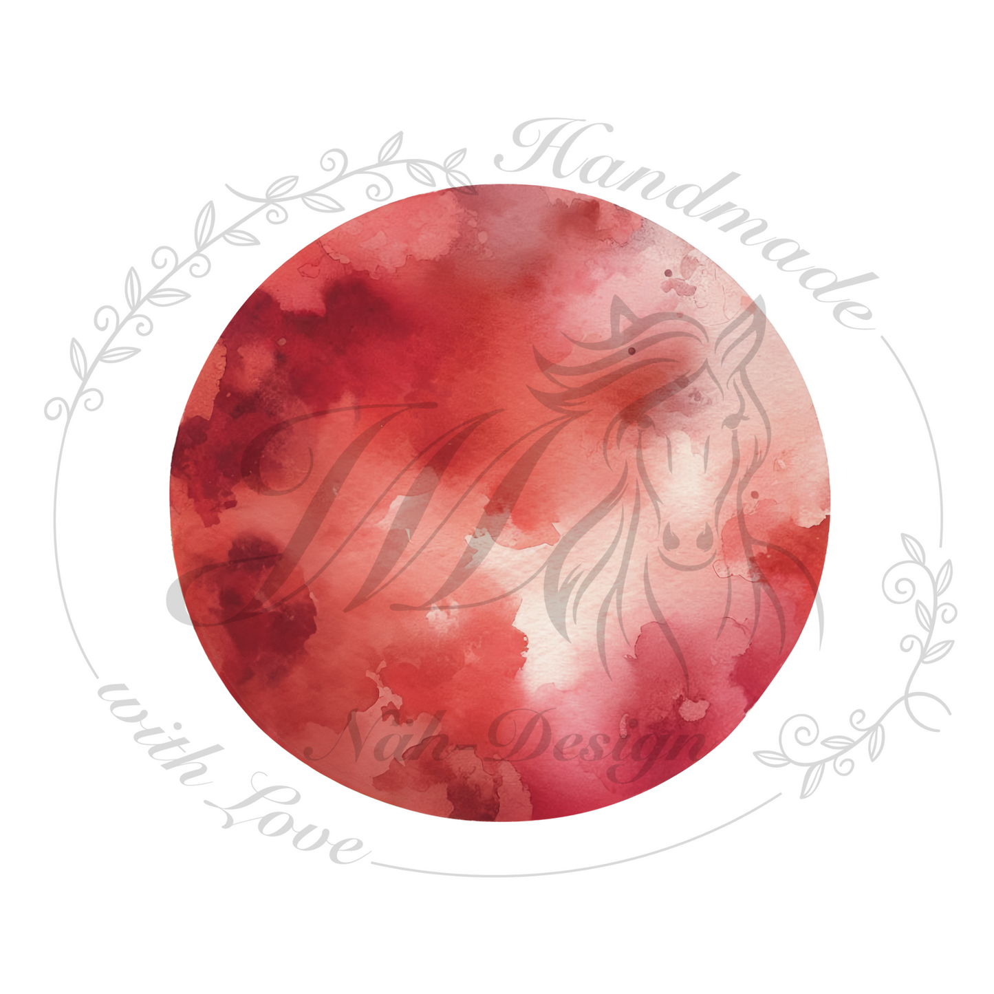 Bügelbild Kitsune Moonlight