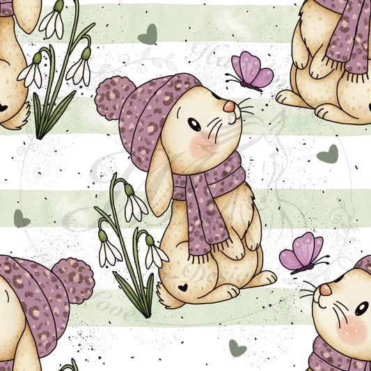 Winterhase Schneeglöckchen