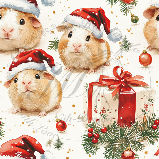 Christmas guinea pig