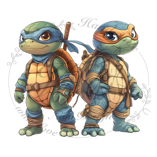 Bügelbild Be a Ninja