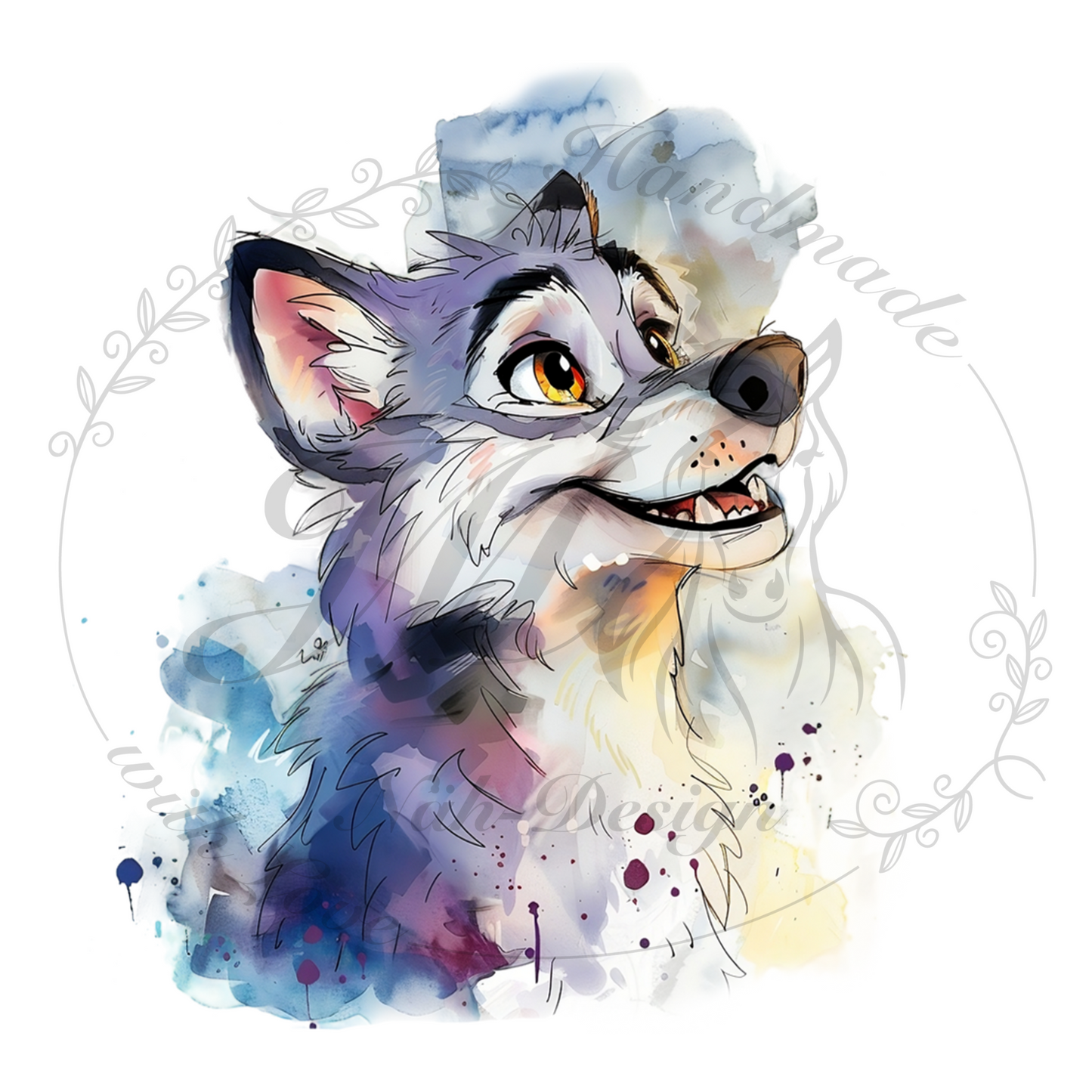 Bügelbild Wild und Frei