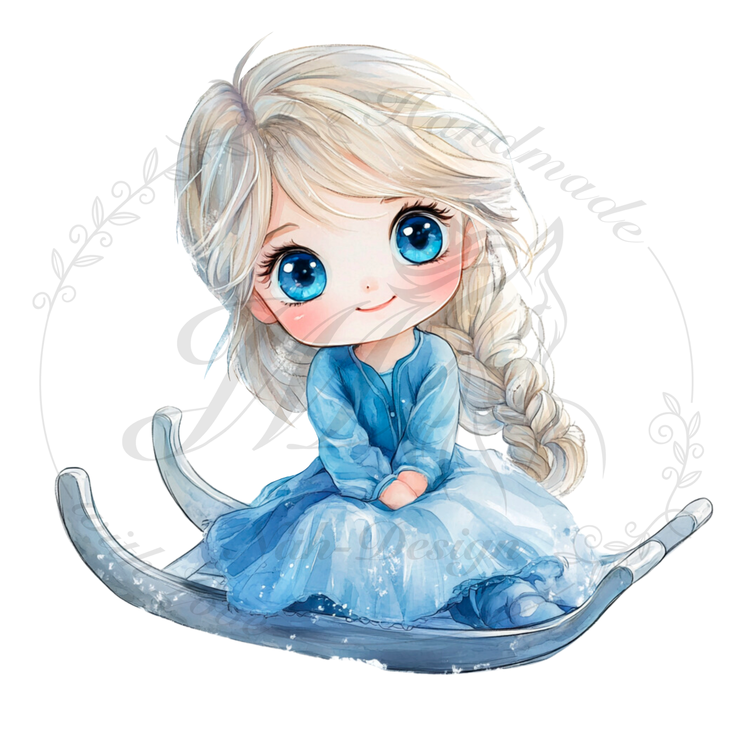 Bügelbild Winter Sisters