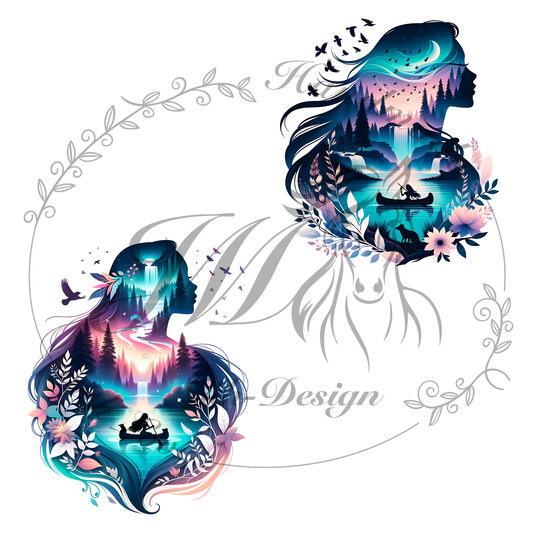 Bügelbild Wasserfälle der Seele