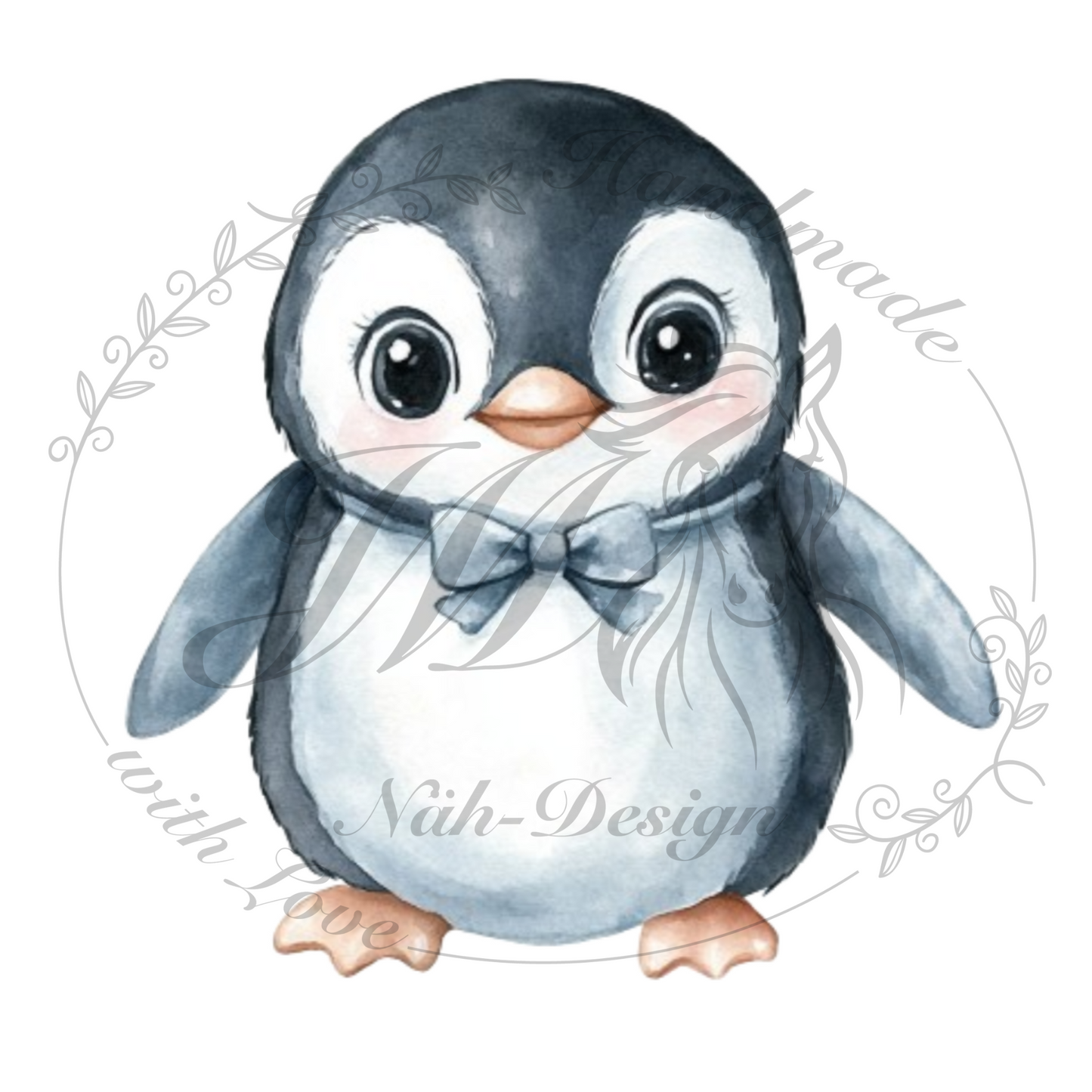 Bügelbild Kleiner Pinguin