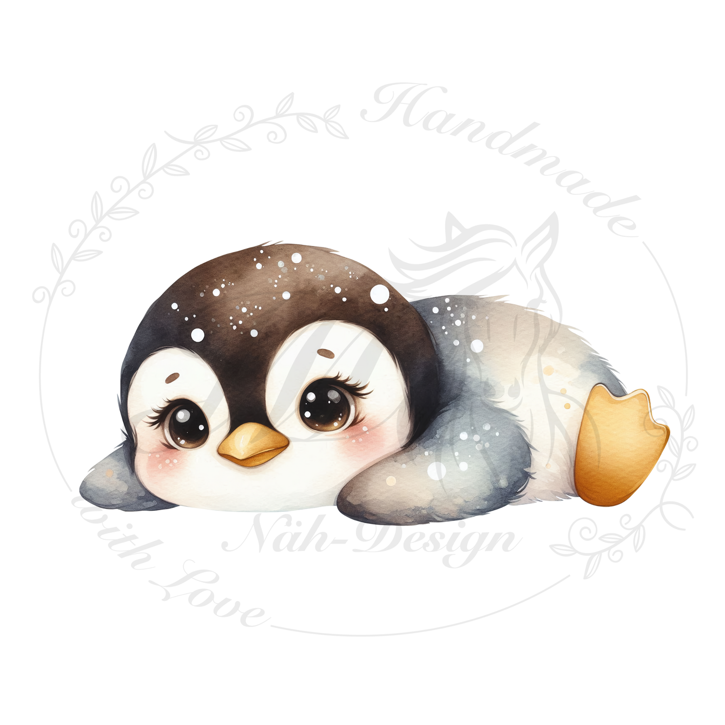 Bügelbild Frostige Freunde