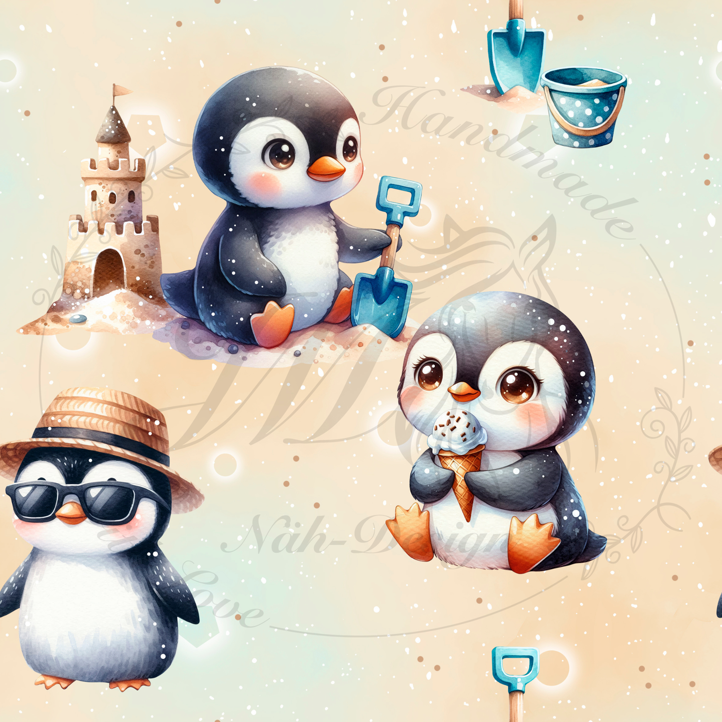 Sommer Pinguine