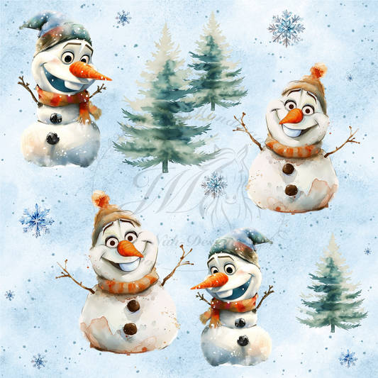 Funny Snowman