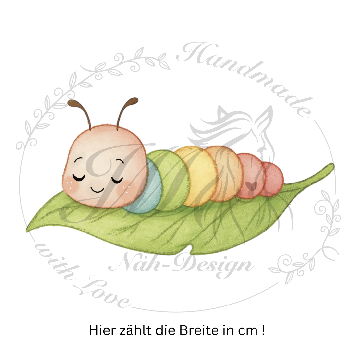 Bügelbild Raupenland