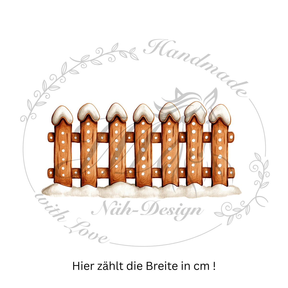 Bügelbild Lebkuchenwelt