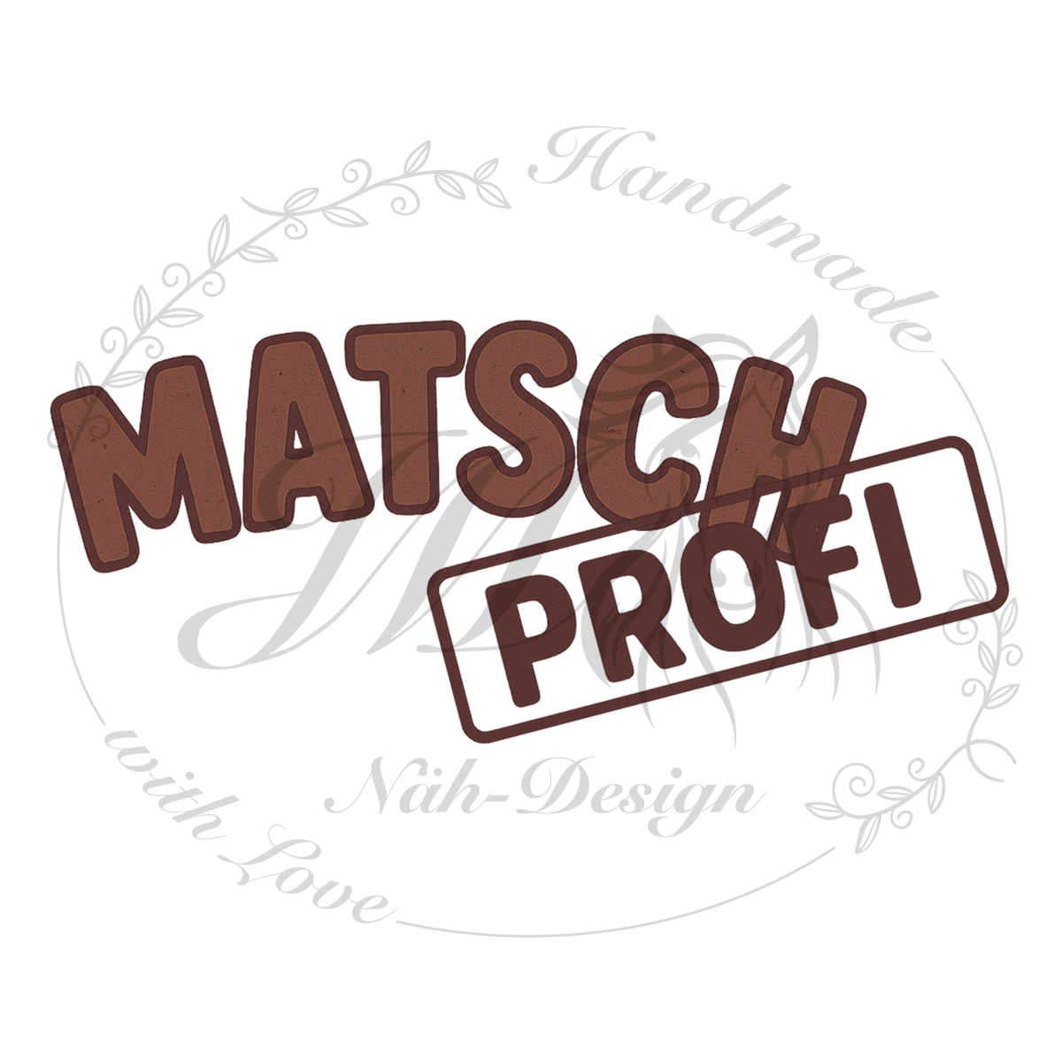 Bügelbild Matsch Profi