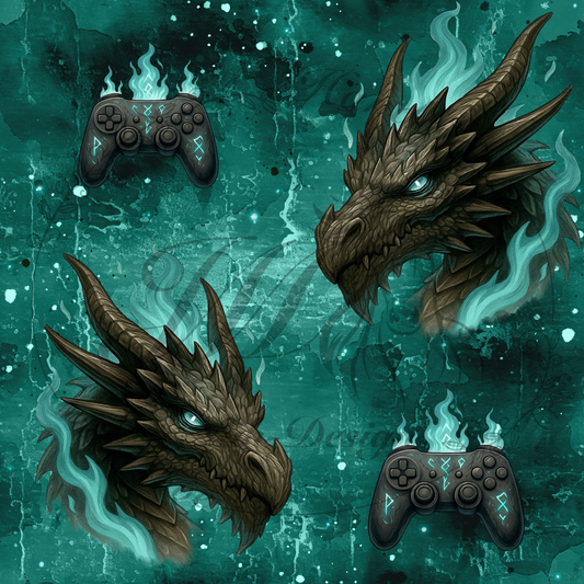 Lagerware - Gaming dragon - 1,95 Meter Bio French Terry