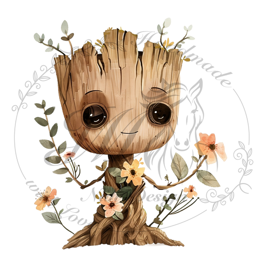 Bügelbild Bäumchen