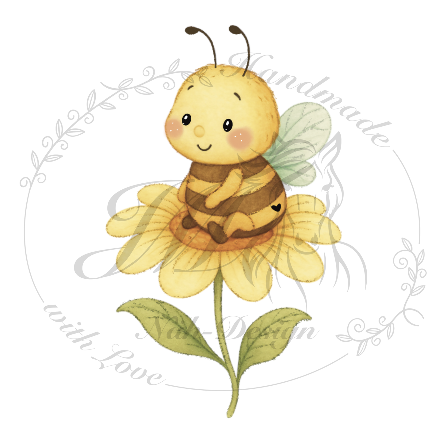 Bügelbild Bienenwelt