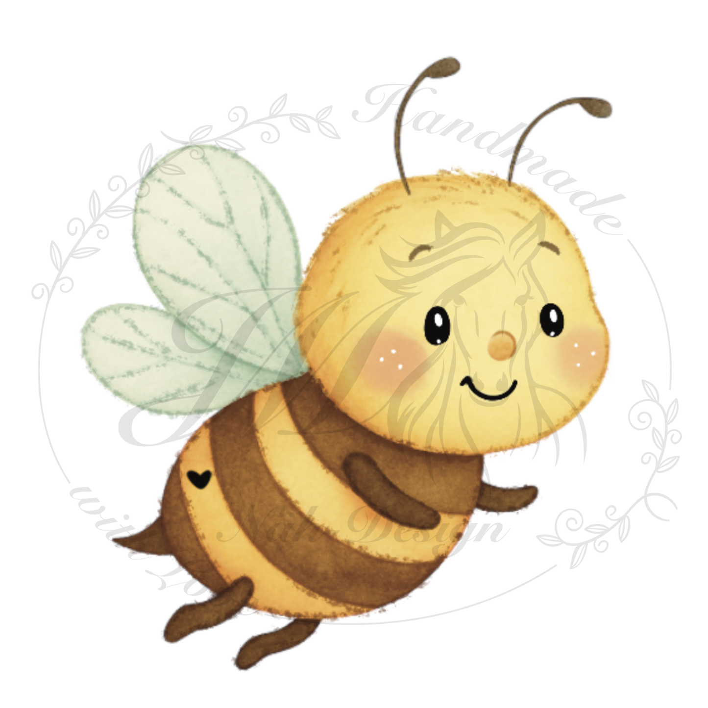 Bügelbild Bienenwelt