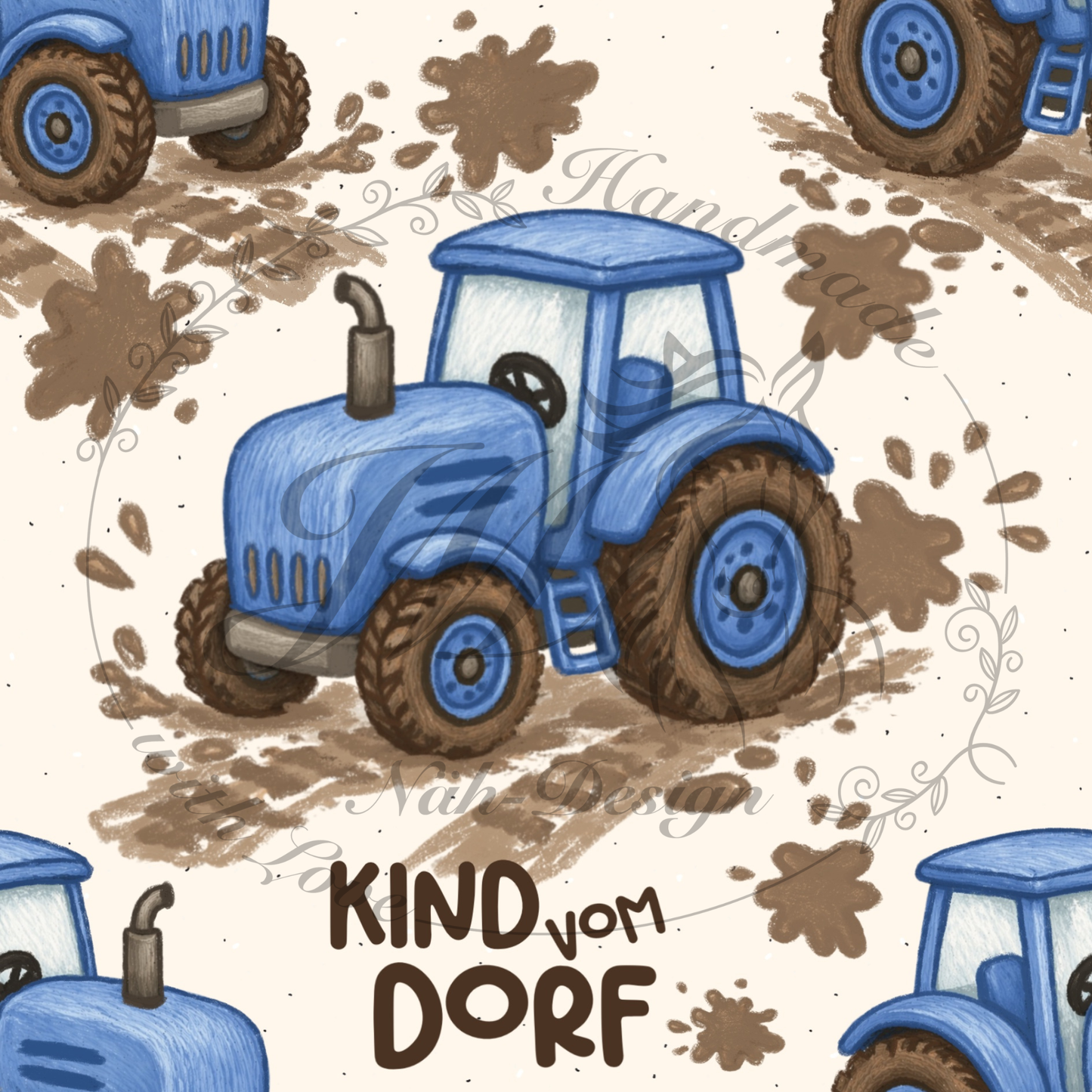 Kind vom Dorf - Blau