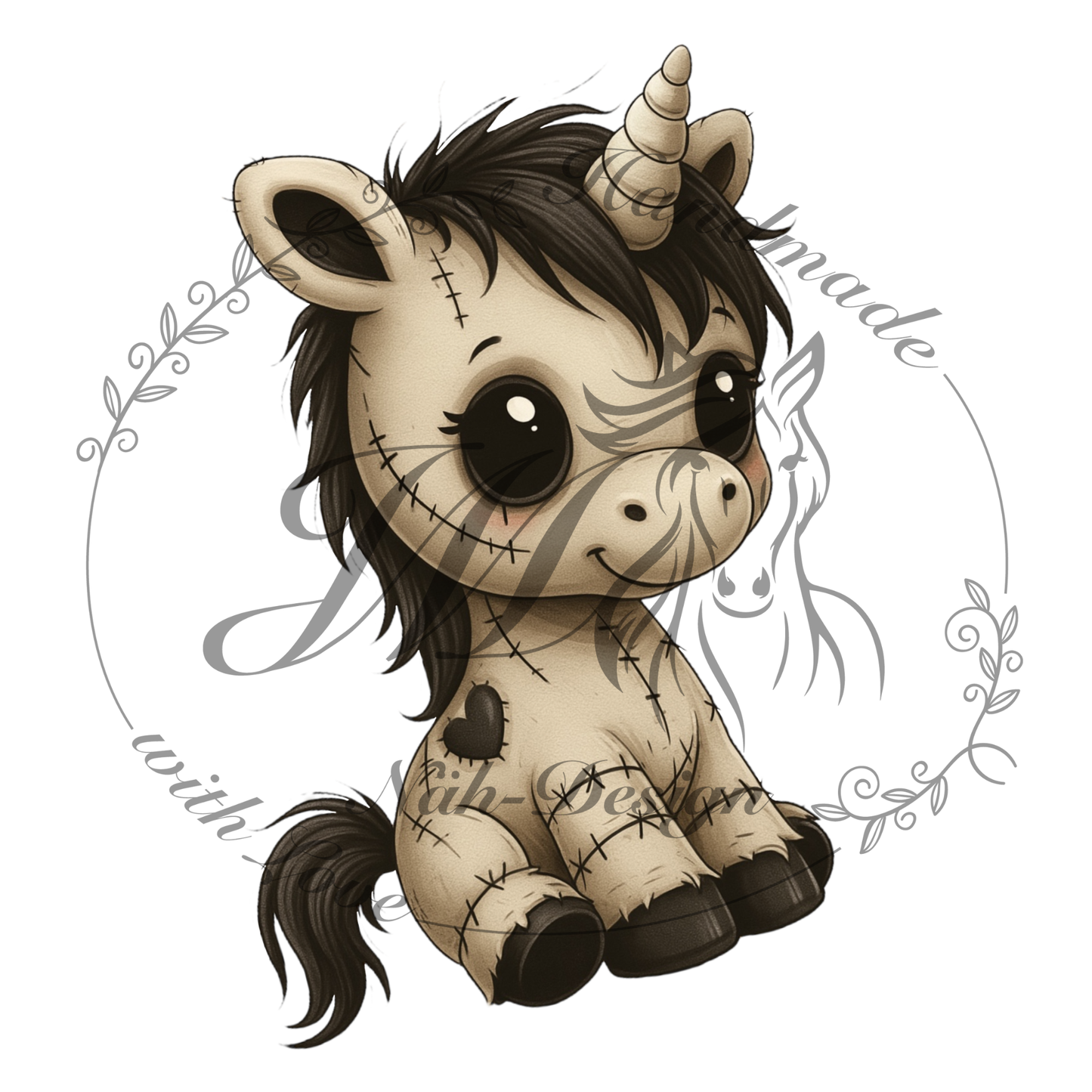 Bügelbild Mystic Unicorn