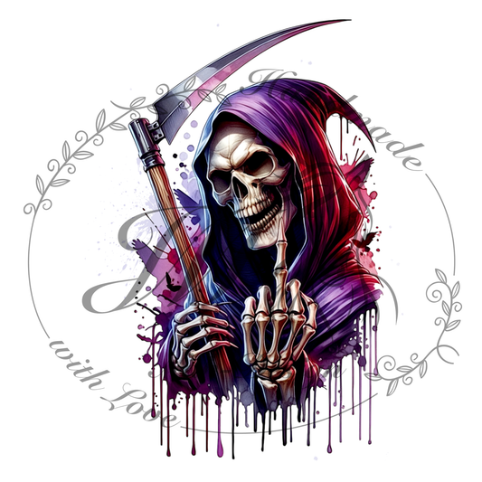 Bügelbild Reaper